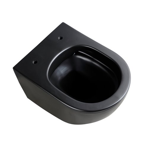 Czarna miska wc wisząca Rimless 3.0 PEAK-MTB-RIM-02 Hydrosan