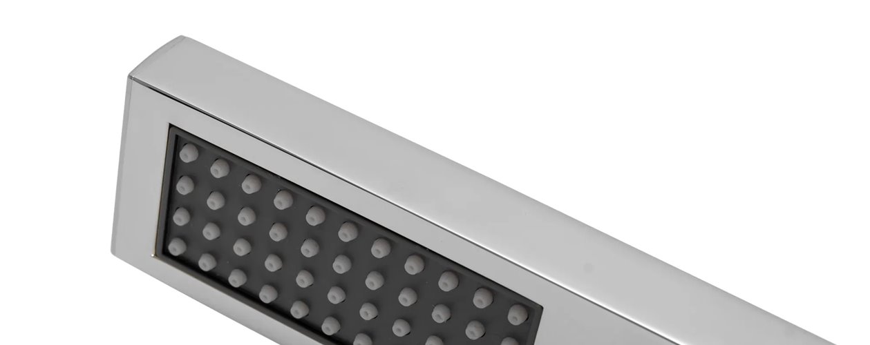 Chromowany zestaw prysznicowy podtynkowy Fenix Rea