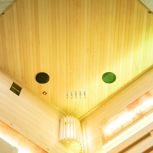 Sauna fińska 4 osobowa wysokotemperaturowa 6KW Harvia 150x150 cm Lark4-WD