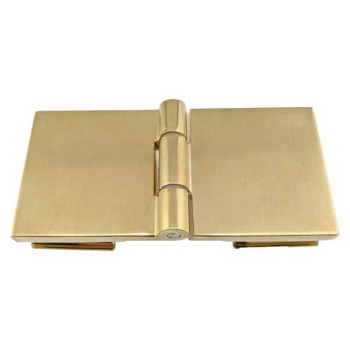 Złota szczotkowana kabina prysznicowa prostokątna otwierana 120x90 drzwi uchylne KZ03C