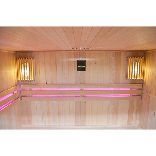 Sauna fińska 6 osobowa wysokotemperaturowa 6KW Harvia 180x160 cm Oslo5