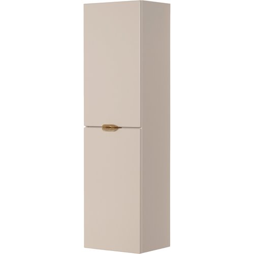 Słupek łazienkowy wiszący piaskowy złoty uchwyt 143,5x40 cm Magnolia Gante