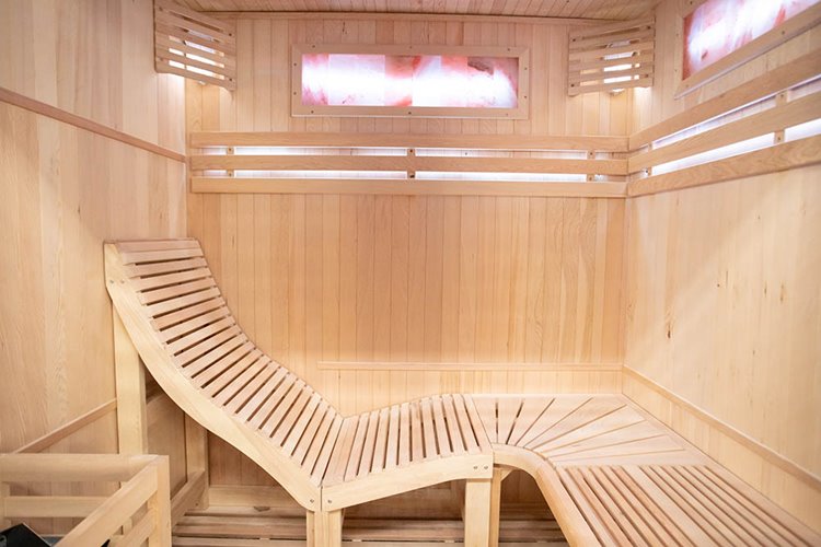 Sauna sucha fińska piec 6 KW Harvia BC60 + kamień solny 180X160X200CM MO-EA4-L Mazur