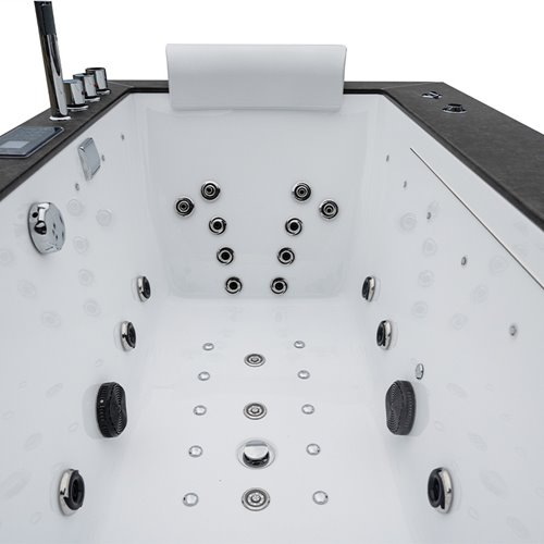 Wanna z hydromasażem prostokątna 180x100 cm Boston 926B Hydrosan