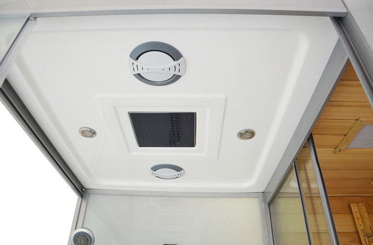 Sauno kabina prysznicowa prostokątna 180x110 cm MO-1752W PRAWA TRIO