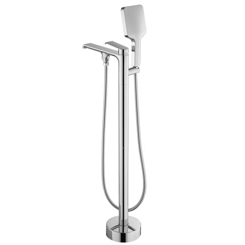 Chromowana bateria wannowa wolnostojąca Hass Rea