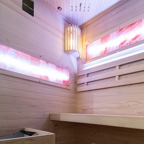 Sauna fińska pięciokątna 2 osobowa wysokotemperaturowa 3,5KW Harvia 120x120 cm Lark2