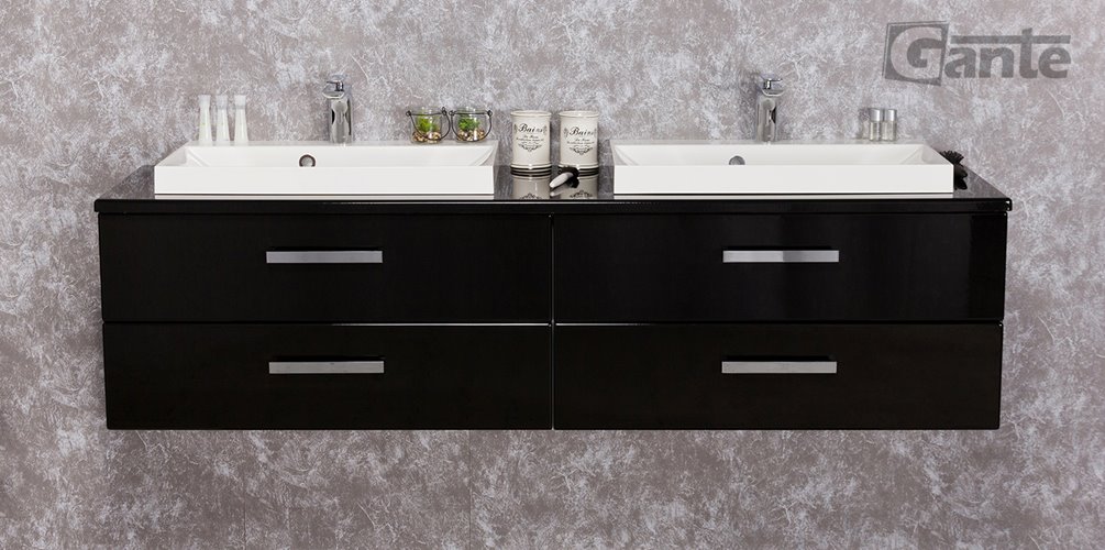 Szafka wisząca z umywalką 160/39/4 seria Fokus C