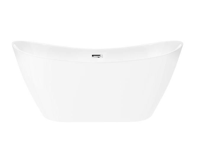 Wanna wolnostojąca akrylowa Nauti Corsan 170 cm korek klik-klak chrom