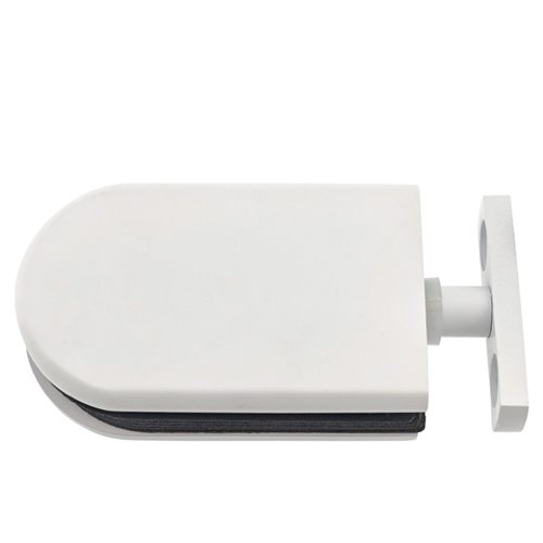 Biała kabina prysznicowa 80x80 kwadratowa drzwi pełne uchylne KZ04B