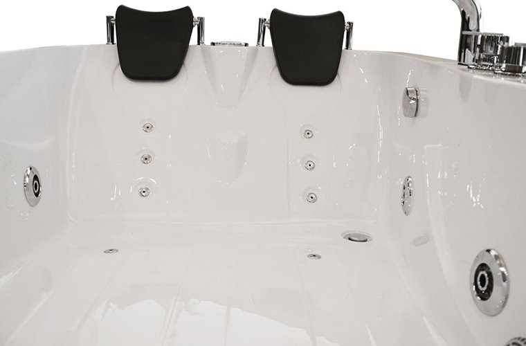 Wanna z hydromasażem asymetryczna 170x115 cm lewa MO-0205