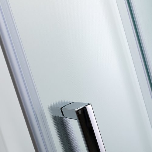 Kabina prysznicowa na głębokim brodziku szkło mrożone 80x80 Maja Hydrosan