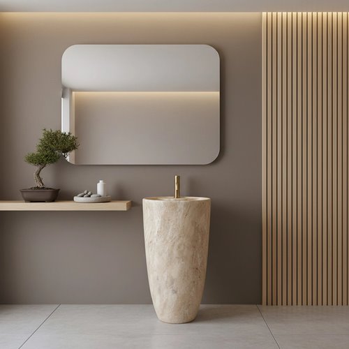 Umywalka wolnostojąca ceramiczna Anya Savana Mat Rea