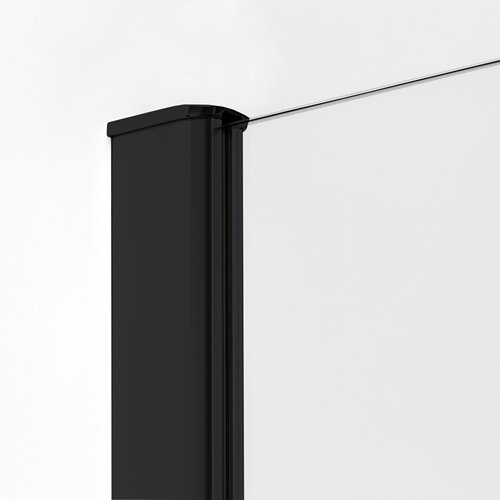 Kabina półokrągła 80x80 K-0468 New Komfort Black New Trendy