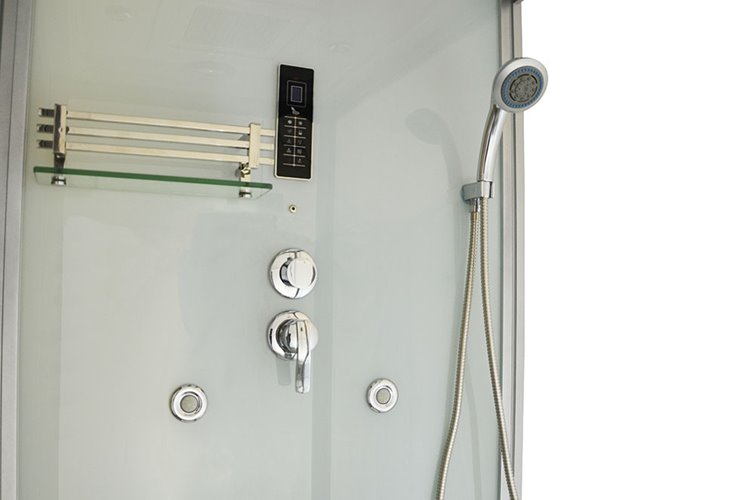 Sauno kabina prysznicowa prostokątna 180x110 cm MO-1752W LEWA TRIO