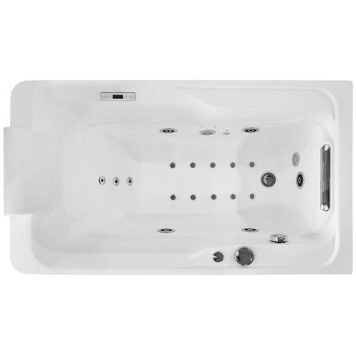 Wanna z hydromasażem i parawanem 150x78 cm MO-0062-150 Lewa