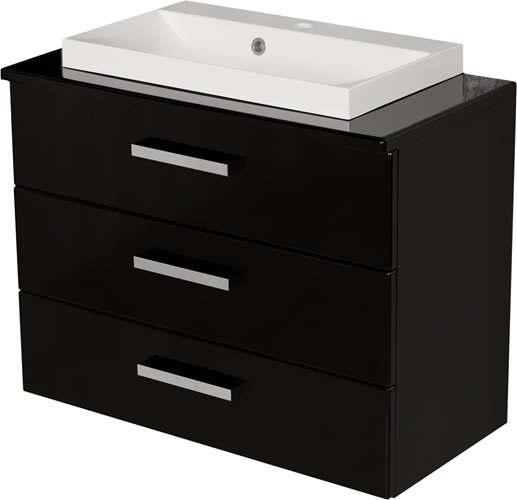 Szafka wisząca z umywalką 80/39/3 FKS seria Fokus C