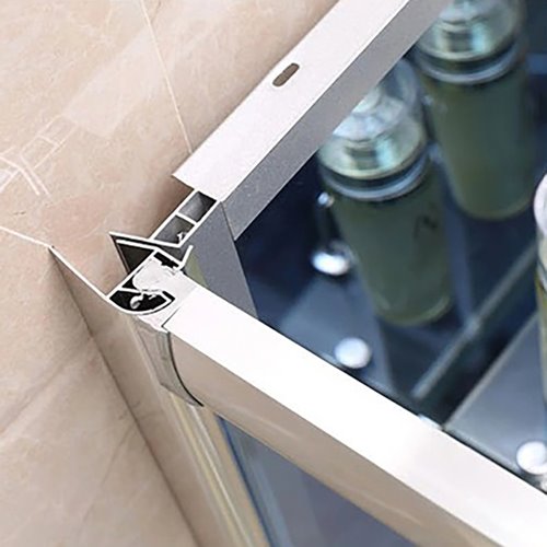 Kabina prysznicowa z hydromasażem i sauną parową zabudowana 100x100 MO-0210WS