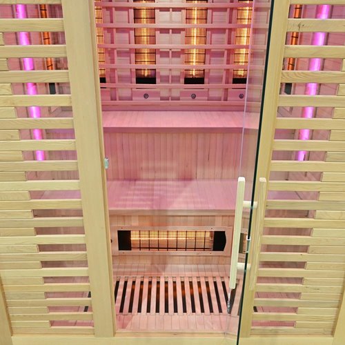 Sauna na podczerwień kamień solny 180X160X200CM MO-RL4S XL Infrared Mazur