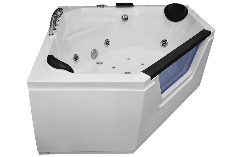 Wanna z hydromasażem narożna pięciokątna 150x150 cm MO-0633