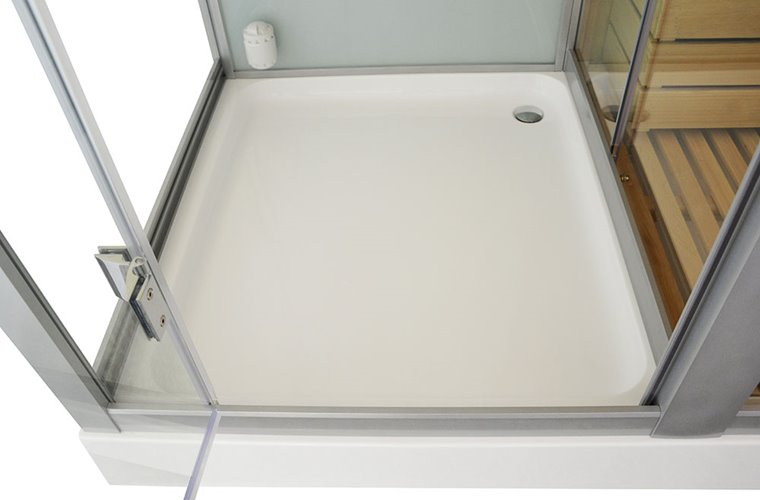 Sauno kabina prysznicowa prostokątna 180x110 cm MO-1752W PRAWA TRIO