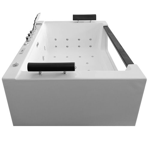 Wanna spa z hydromasażem prostokątna 170x120 cm MO-0074 zdjęcie 6