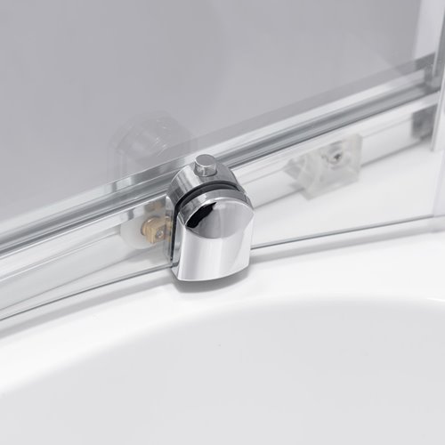 Kabina prysznicowa na głębokim brodziku lewa 115x85 cm Maja Hydrosan