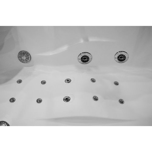 Wanna z hydromasażem dwuosobowa Turbo 180x120 cm MO-1631 Prawa