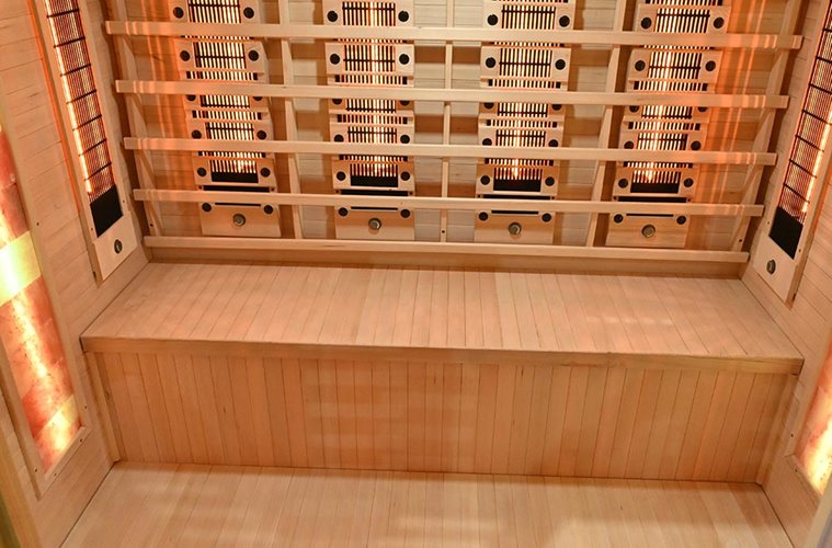 Sauna na podczerwień kamień solny + turmaliny 180X160X200CM MO-RL4ST XL Infrared Mazur