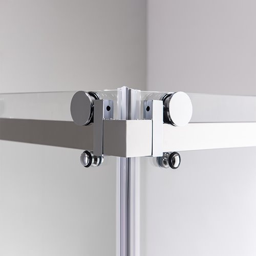 Kabina prysznicowa 90x90 kwadratowa drzwi rozsuwane ZBD-9063