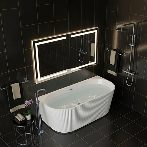 Wanna wolnostojąca przyścienna 170 cm Carlo Led Hydrosan