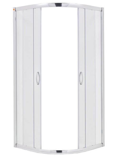 Kabina prysznicowa półokrągła 90x90 szkło mleczne