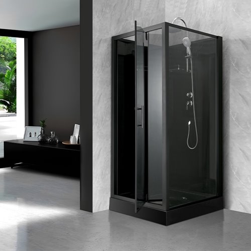 Kabina prysznicowa kwadratowa zabudowana 90x90 WSH-306