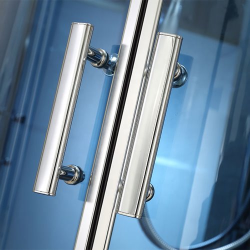 Asymetryczna kabina z hydromasażem 120x85 cm MO-02188 prawa