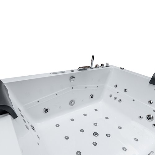 Wanna z hydromasażem prostokątna do zabudowy + obudowa Kalambo WH 190x150 cm