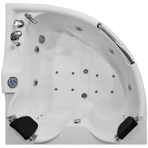 Wanna łazienkowa Spa z hydromasażem narożna 150x150 cm MO-0311