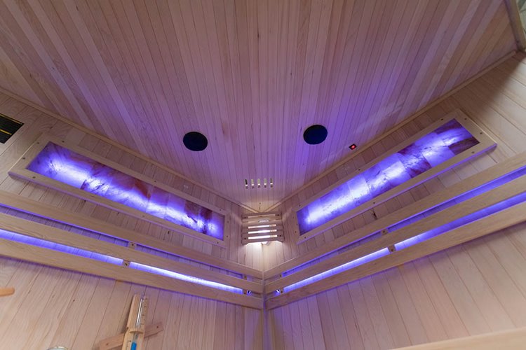 Sauna sucha fińska piec 6 KW Harvia BC60 + kamień solny 180X180X200CM MO-EA4CS Mazur