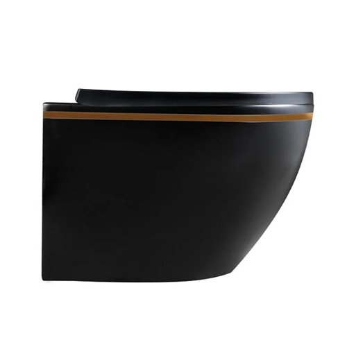 Zestaw podtynkowy kompletny stelaż + miska PEAK-MTB-GL-RIM-02 + przycisk ST+H GOLD