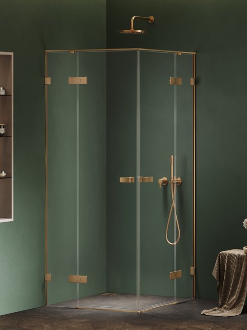 Kabina AXJ-0611 New Trendy Oxia 80x110 złoto
