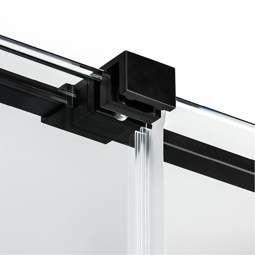Smart Black New Trendy czarna kabina prysznicowa prostokątna 100x80 cm EXK-6639