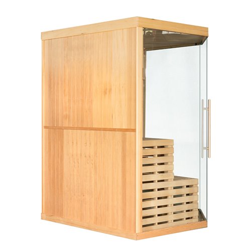 Sauna sucha fińska piec 6 KW Harvia BC60 + kamień solny 150X150X200CM MO-EA3CS Mazur
