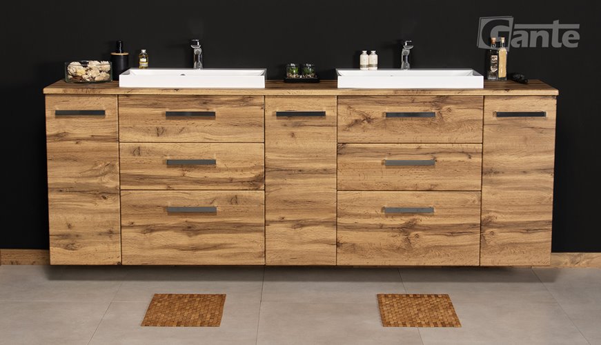 Szafka wisząca z umywalką 210/39/C3 seria Fokus NE