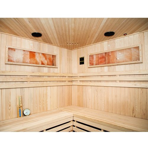 Sauna fińska 6 osobowa wysokotemperaturowa 8KW Harvia 200x200 cm Kemi6