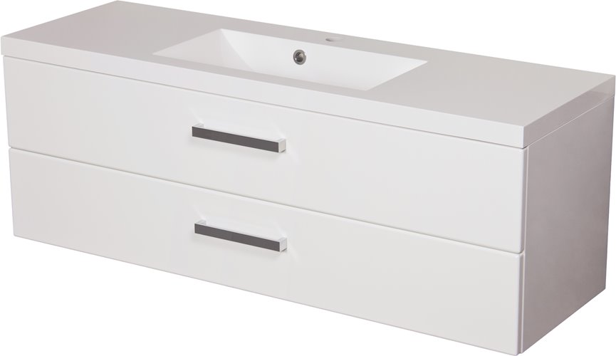 Szafka z umywalką dolomitową 120/39CS2 seria Fokus B