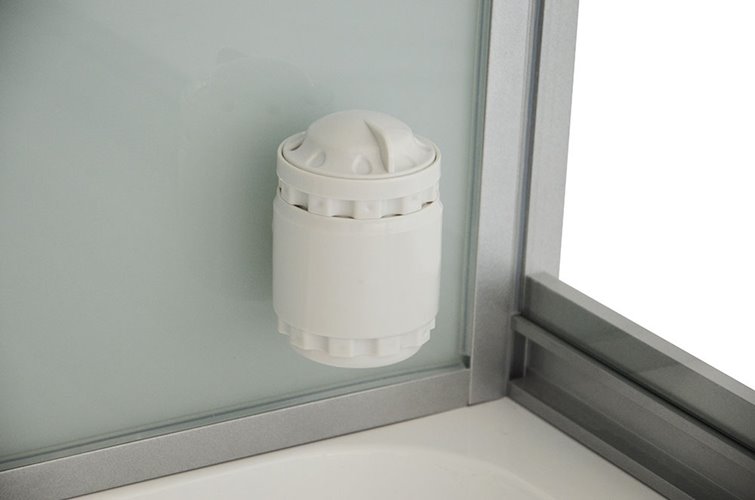 Sauno kabina prysznicowa prostokątna 180x110 cm MO-1752W LEWA TRIO