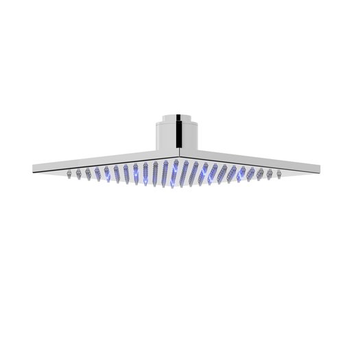 Kolumna prysznicowa z wylekwą termostat chrom z oświetleniem LED LED02TCHW Ango Corsan zdjęcie 4