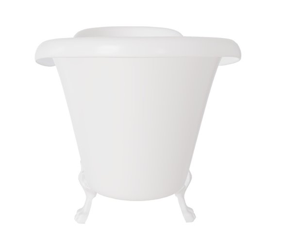 Wanna wolnostojąca Amelia Besco 190 białe Łapy WKA-190W+BI