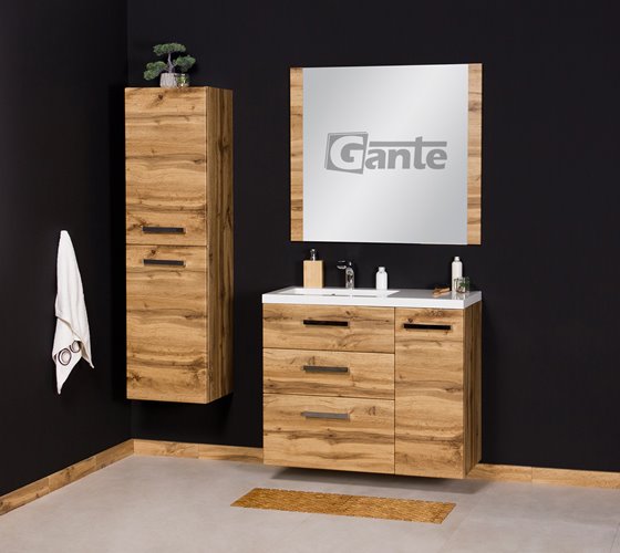 Szafka wisząca z umywalką 90/39/3L seria Fokus NE