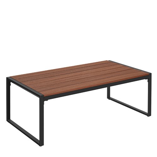 Zestaw mebli ogrodowych metalowych stół, sofa oraz fotele Carter zdjęcie 8