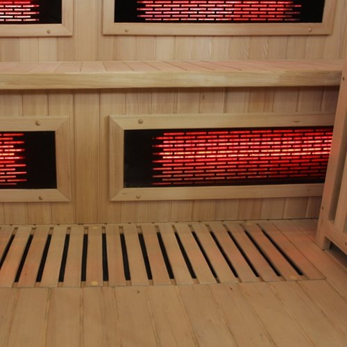 Sauna Combo na podczerwień + fińska 6-osobowa 200x160 cm Helsi2 8KW